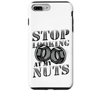 Stop Looking At My Nuts Funny Mechanic Case for iPhone 7 Plus/8 Plus