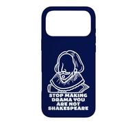 Stop Making Drama You Are Not Shakespeare Sarcastic Costume Case for iPhone 17 Pro Max