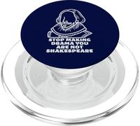 Stop Making Drama You Are Not Shakespeare Sarcastic Costume PopSockets PopGrip for MagSafe