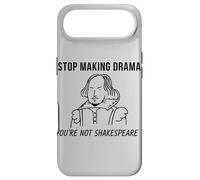 Stop Making Drama Youre Not Shakespeare Quote Case for iPhone Air