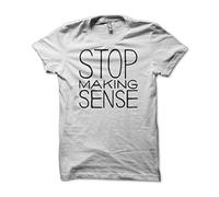Stop Making Sense Men's T-Shirt (Large, White)