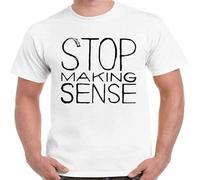 Stop Making Sense Talking Heads Rock Punk Band Retro T Shirt Hemden(Large)