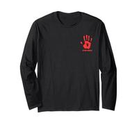 Stop MMIW Hate I Wear Red for My Sisters Native Indian Long Sleeve T-Shirt