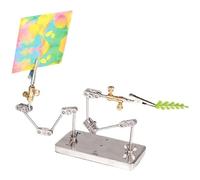Stop Motion Animation Armature Rigging System, Stainless Steel Dual Rig Arms, 5 Connectors, Max Payload 1000g, Supports Character Movement for Videos