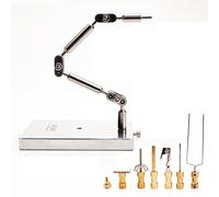 Stop Motion Animation Rig Arm Kit, Claymation Puppet Rig Stand with 26cm Stainless Steel Rig Arm & 6 Connectors, for Claymation Support Figures Action Models and DIY Animation