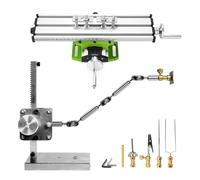 Stop Motion Animation Rig with Adjustable Arm and Cross Slide Table Kit | Smooth Movement for Action Models | 200mm X-Axis & 50mm Y-Axis | Supports 200-300g Payload