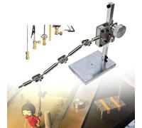 Stop Motion Armature Kit,Complete Rigging System for Animation | Max Payload 100g-180g ,25cm Stainless Steel Arm,DIY Armature Set with 5 Connectors(26cm)