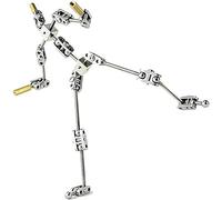 Stop Motion Armature Kit, Stainless Steel Puppet Figure for DIY Animation and Character Design, Easy to Assemble Metal Puppet for Creative Projects