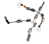 Stop Motion Armature Kits for Animators - DIY Articulated Model for Claymation, DIY Studio Stop Motion Armature Kits Photography & Creative Projects - Perfect for Animation Enthusiasts(19cm)
