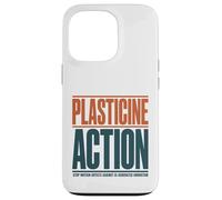 Stop Motion Artist Anti AI Plasticine Action Support Humans Case for iPhone 13 Pro