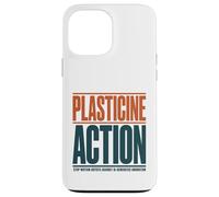 Stop Motion Artist Anti AI Plasticine Action Support Humans Case for iPhone 13 Pro Max