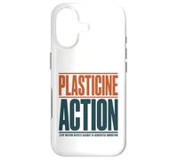 Stop Motion Artist Anti AI Plasticine Action Support Humans Case for iPhone 17