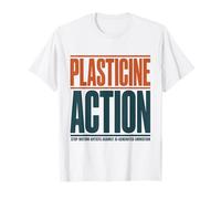 Stop Motion Artist Anti AI Plasticine Action Support Humans T-Shirt