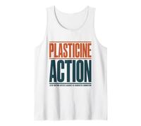 Stop Motion Artist Anti AI Plasticine Action Support Humans Tank Top