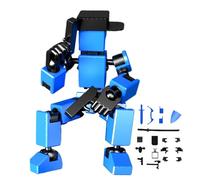 Stop Motion Figures Changeable Flexible 3D Printed Action Figure Set