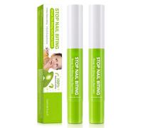 Stop Nail Biting Pen, Nail Biting Prevention, Thumb Sucking Deterrent, Nail Biting Treatment for Kids & Adults, Natural Nail Care Pen to Help Stop Nail Biting Habit, Safe for All Ages 24h Care (2PCS)