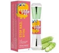 Stop Nail Biting Polish - Clear Varnish to Discourage Thumb Biting - Nail Nibbling Solution - Discourages Thumb Sucking