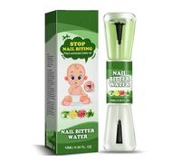 Stop Nail Biting with Nail Biter Water - Anti-Bite Nail Polish Rapid Treatment for Adults & Kids - Clear Varnish to Discourage Thumb Sucking，Easy To Apply Nail Biting Treatment