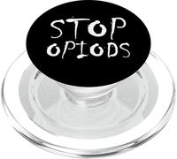 Stop Opiods - End The Opiod Epidemic - Anti Drugs Opiates PopSockets PopGrip for MagSafe