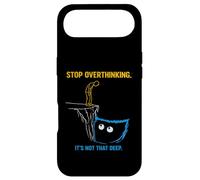 Stop Overthinking It’s Not That Deep Sarcastic Minimalist Case for iPhone Air