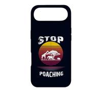 Stop Poaching Wildlife Sunset Safari Animal Rights Case for iPhone Air