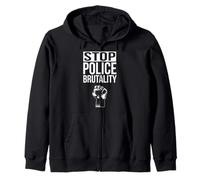 Stop Police Brutality Equality Social Justice Protest Zip Hoodie