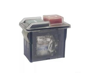 Stop Pushbutton Switch 4 Pins Electromagnetic Design For Lathe Machine Waterproof Protection Ac250v 6a Compatible With Kjd6 Reliable Performance For Woodworking Drills Grinders And Cutters
