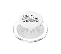 Stop Saying Tomorrow Motivational Inspirational Quote PopSockets PopGrip for MagSafe