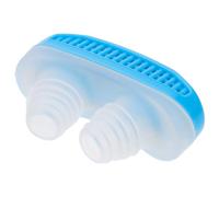 Stop Snoring Nose Clip Mini Abs and Silicone Blue Device
