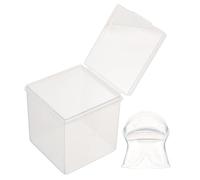 Stop Snoring Tongue Cover Clip White Plastic Silicone