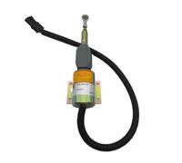 Stop Solenoid 3930235 Excavator Generator for Engine Fuel Shutoff Solenoid Valve 12v