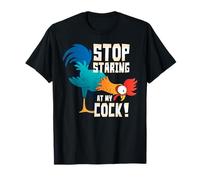 STOP STARING AT MY COCK Shirt Funny Chicken Gift for Men T-Shirt