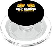 Stop Staring At My Cornbread Funny Southern Food Lover PopSockets PopGrip for MagSafe