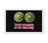 Stop Staring at My Melons Round Diamond Art Painting Kits