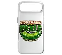 Stop Staring At My Pickle Big Dill Funny Saying Case for iPhone Air