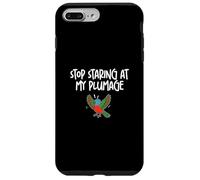 Stop Staring At My Plumage Funny Painted Bunting For Birders Case for iPhone 7 Plus/8 Plus