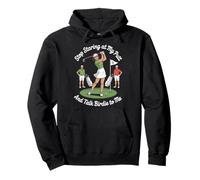 Stop Staring At My Putt And Talk Birdie To Me Pullover Hoodie