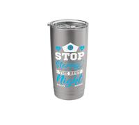 Stop Staring The Best Night Shift Nurse Stainless Steel Insulated Tumbler