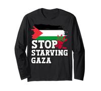 Stop Starving Gaza Long Sleeve T-Shirt