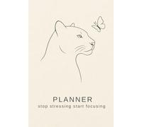 Stop Stressing Start Focusing: A Simple System to Brain-Dump, Prioritize & Do the Right Things Each Day (Cream Paper, Black Panther Cover)