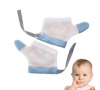 Stop sucking the thumb for them - 1 pair of bite-resistant finger protectors, breathable suction cap resistant bites, stop sucking fingers and