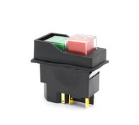 Stop Switch Push, 250V 16A CK21 KLD28 KLD28A 4Pin 5Pin Black Yellow IP54 IP55 1Pc(Kld28a 5pin)