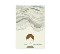 Stop. Take A Moment Canvas Poster Bedroom Decor Landscape Office Room Decor Gift 24x36inch(60x90cm)