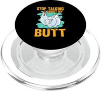 Stop Talking About My Butt Poultry Farm Animals Chicken PopSockets PopGrip for MagSafe