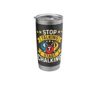 Stop Talking Start Chalking Stainless Steel Insulated Tumbler