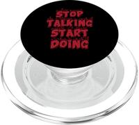Stop Talking Start Doing PopSockets PopGrip for MagSafe