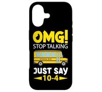 Stop Talking to the Bus-Driver School Bus Case for iPhone 17