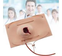 Stop The Bleed Training Kit, Hemostasis Control Trainer, Wearable Wound Packing Trainer with Wearable Adjustable and Reusable Silicone Design, Reusable Silicone Design, for First Aid Practice