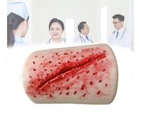Stop The Bleed Training Kit, Thigh Wound Packing Trainer Model, Basic Wound Packing Trainer, Silicone Material, for Basic First Aid Hemostasis Training