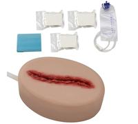 Stop The Bleed Training Kit, With Compression Gauze, Waterproof Pad And Infusion Bag, Simulated Human Skin, Stop The Bleed First Aid Training